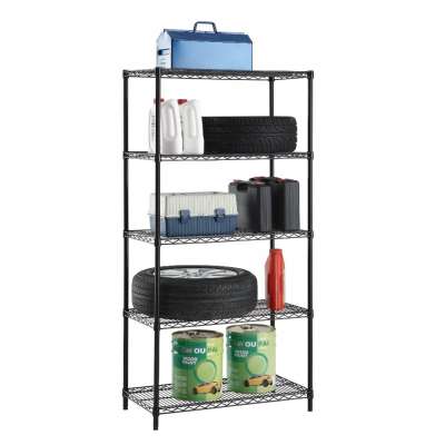 China hot sale household metal wire galvanized finish shelf rack